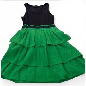 BCBG MAXAZARIA tank top ruffled dress. Barley worn and well made!